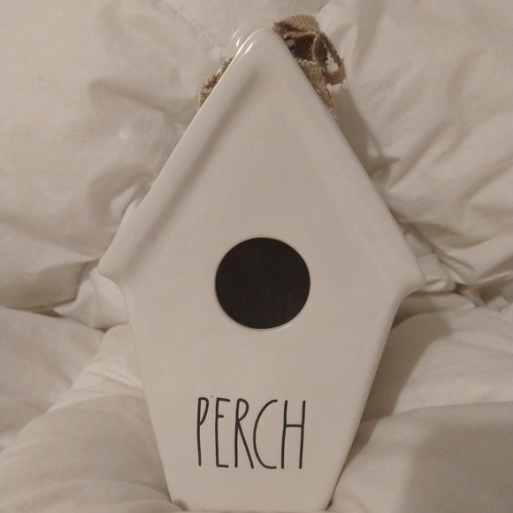 COPY - Rae Dunn Taper Perch Birdhouse - Picture 1 of 4